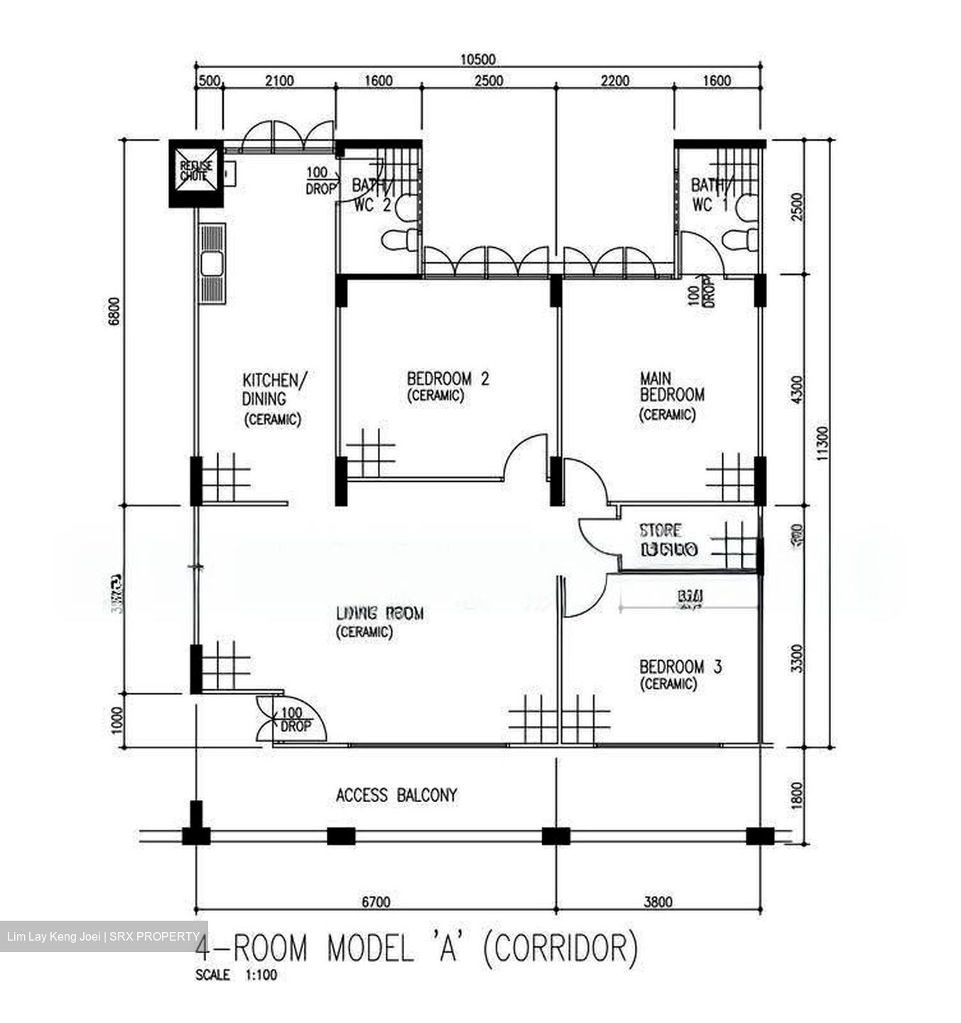 Blk 151 Simei Street 1 (Tampines), HDB 4 Rooms #606405411